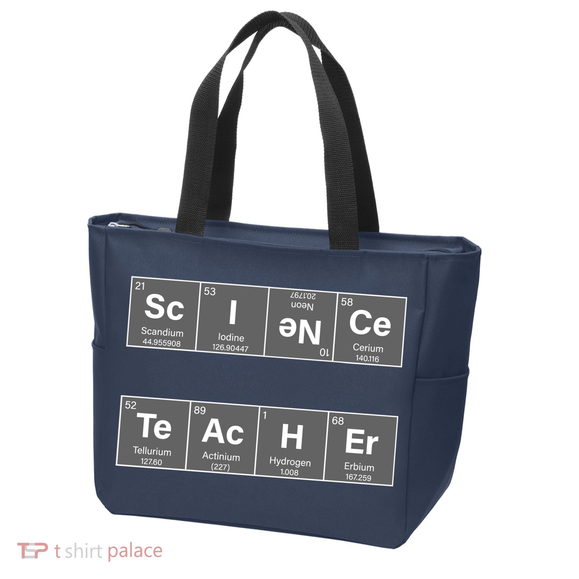 Science Teacher Periodic Table Logo Tote Bag