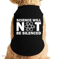 Science Will Not Be Silenced Doggie Tank thumb 0