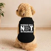 Science Will Not Be Silenced Doggie Tank thumb 2