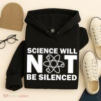 Science Will Not Be Silenced Hoodie thumb 4