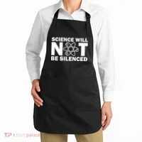 Science Will Not Be Silenced Apron thumb 2