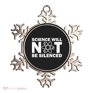 Science Will Not Be Silenced Ornament