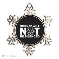 Science Will Not Be Silenced Ornament thumb 0
