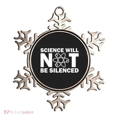 Science Will Not Be Silenced Ornament