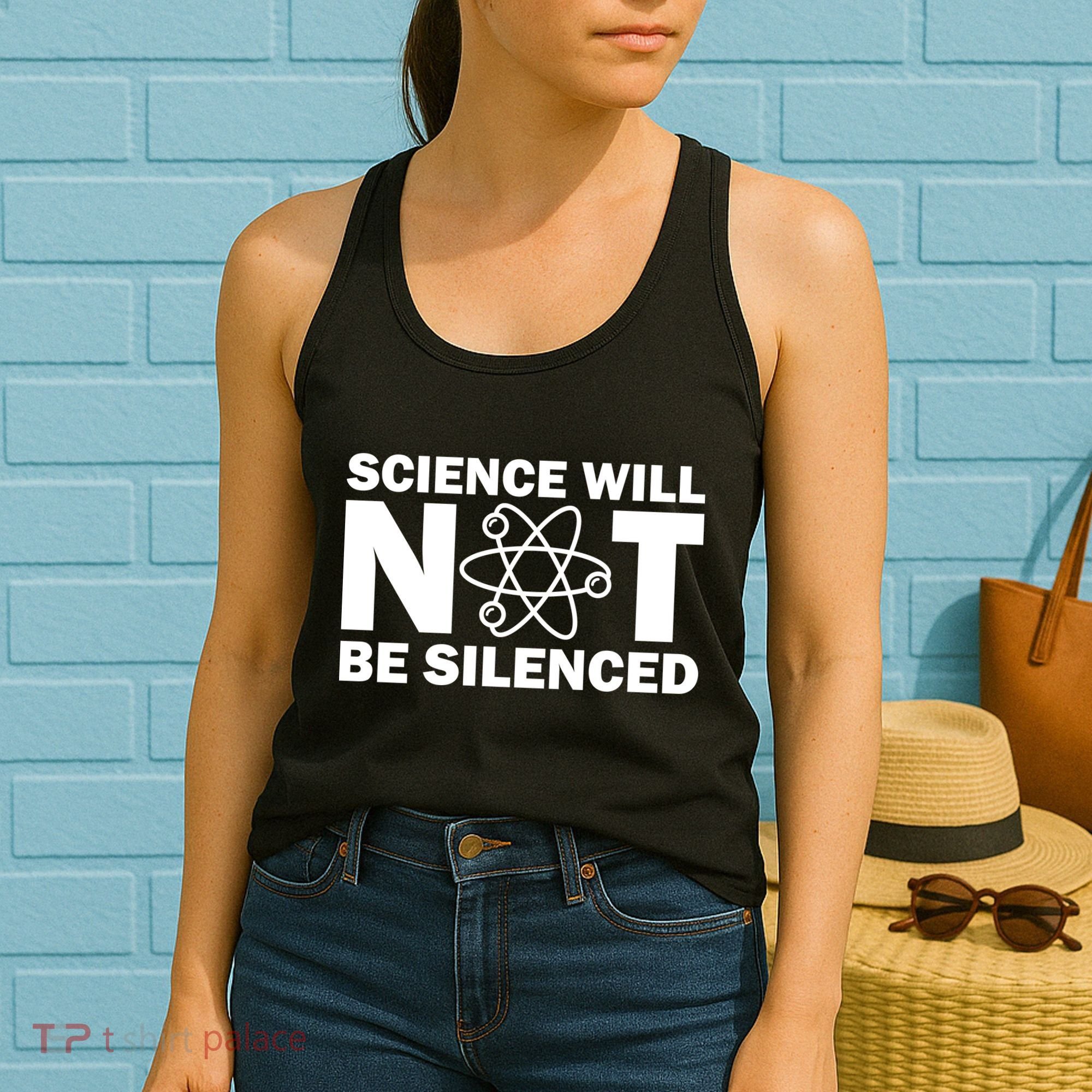 Science Will Not Be Silenced Women's Tank Top