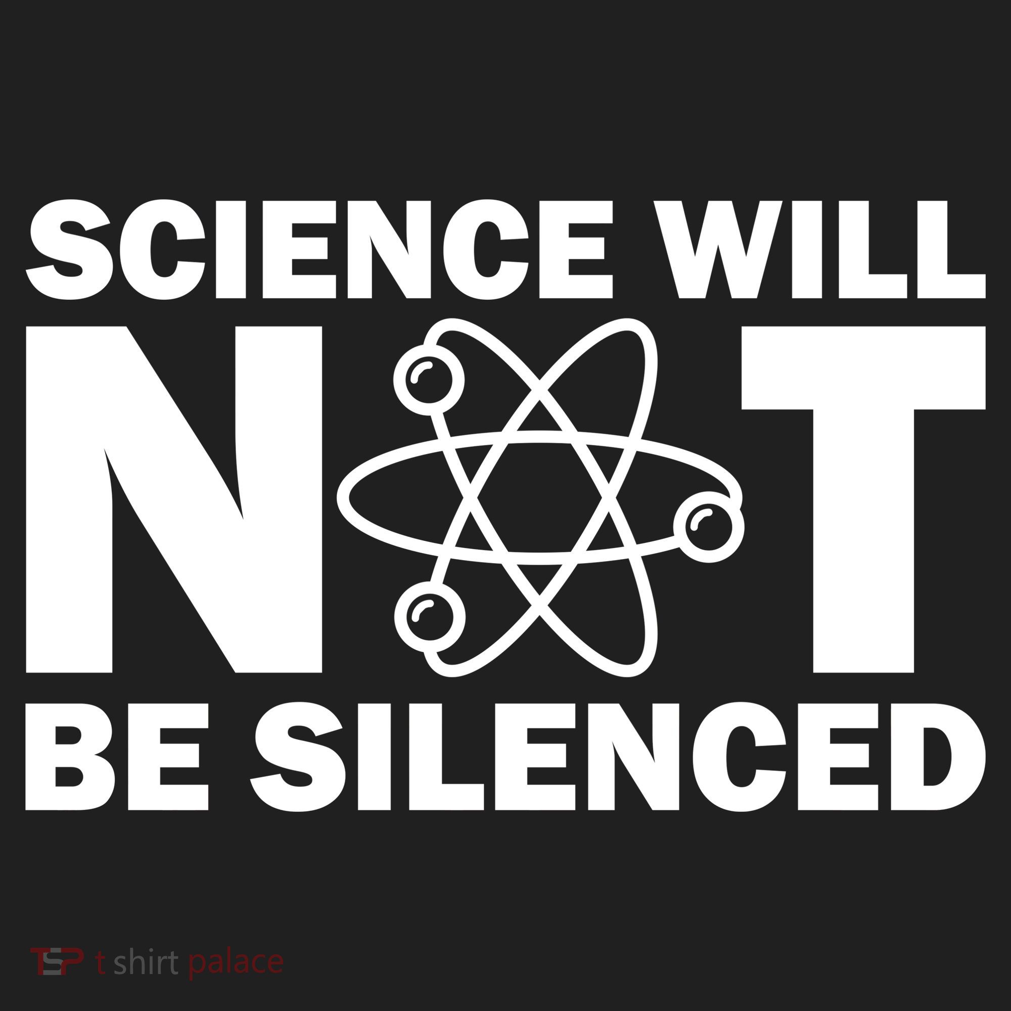 Science Will Not Be Silenced Golf Towel