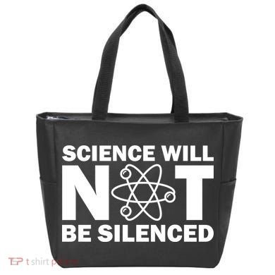 Science Will Not Be Silenced Tote Bag