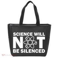Science Will Not Be Silenced Tote Bag thumb 0
