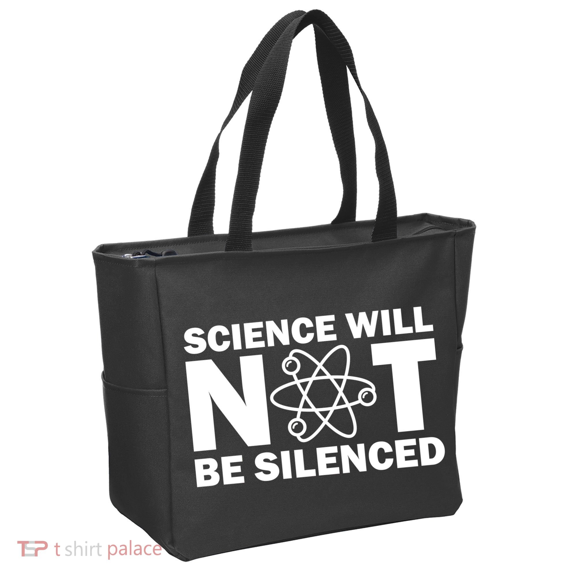 Science Will Not Be Silenced Tote Bag