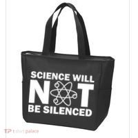 Science Will Not Be Silenced Tote Bag thumb 3