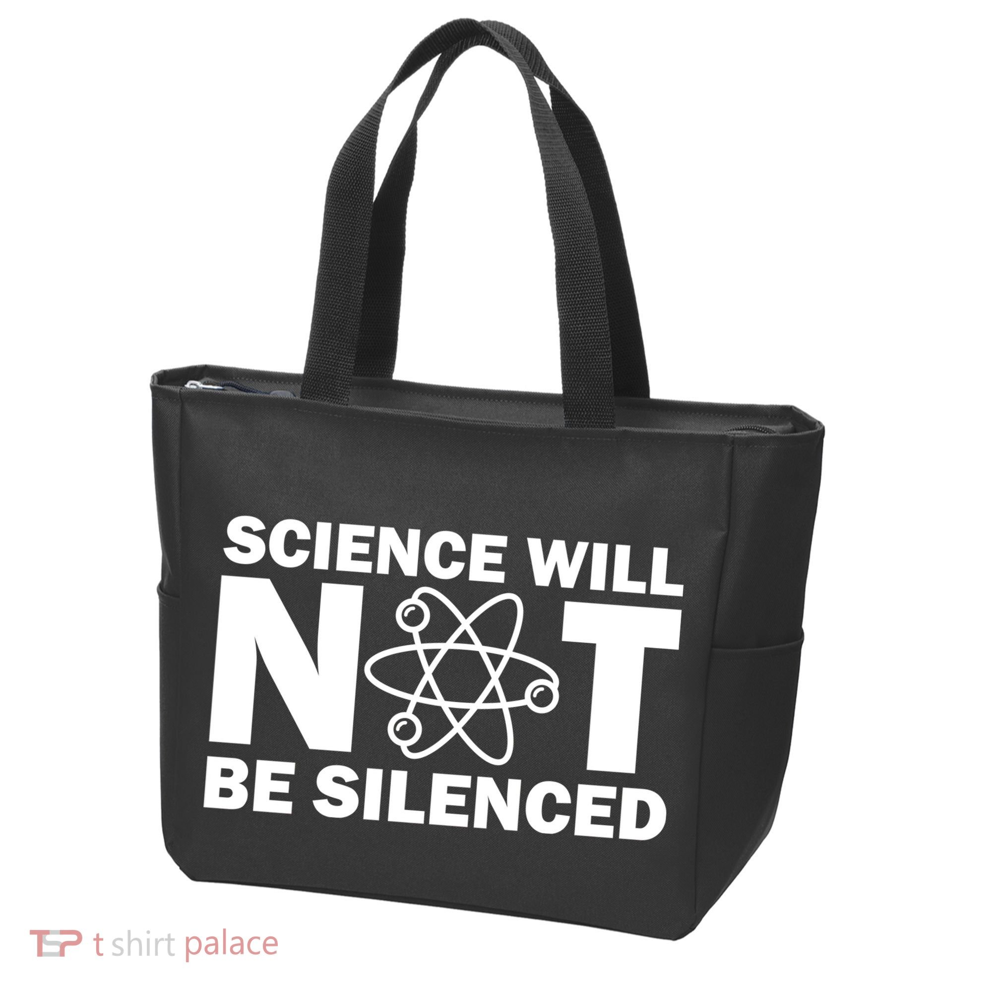 Science Will Not Be Silenced Tote Bag