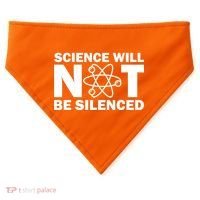Science Will Not Be Silenced USA-Made Doggie Bandana thumb 0