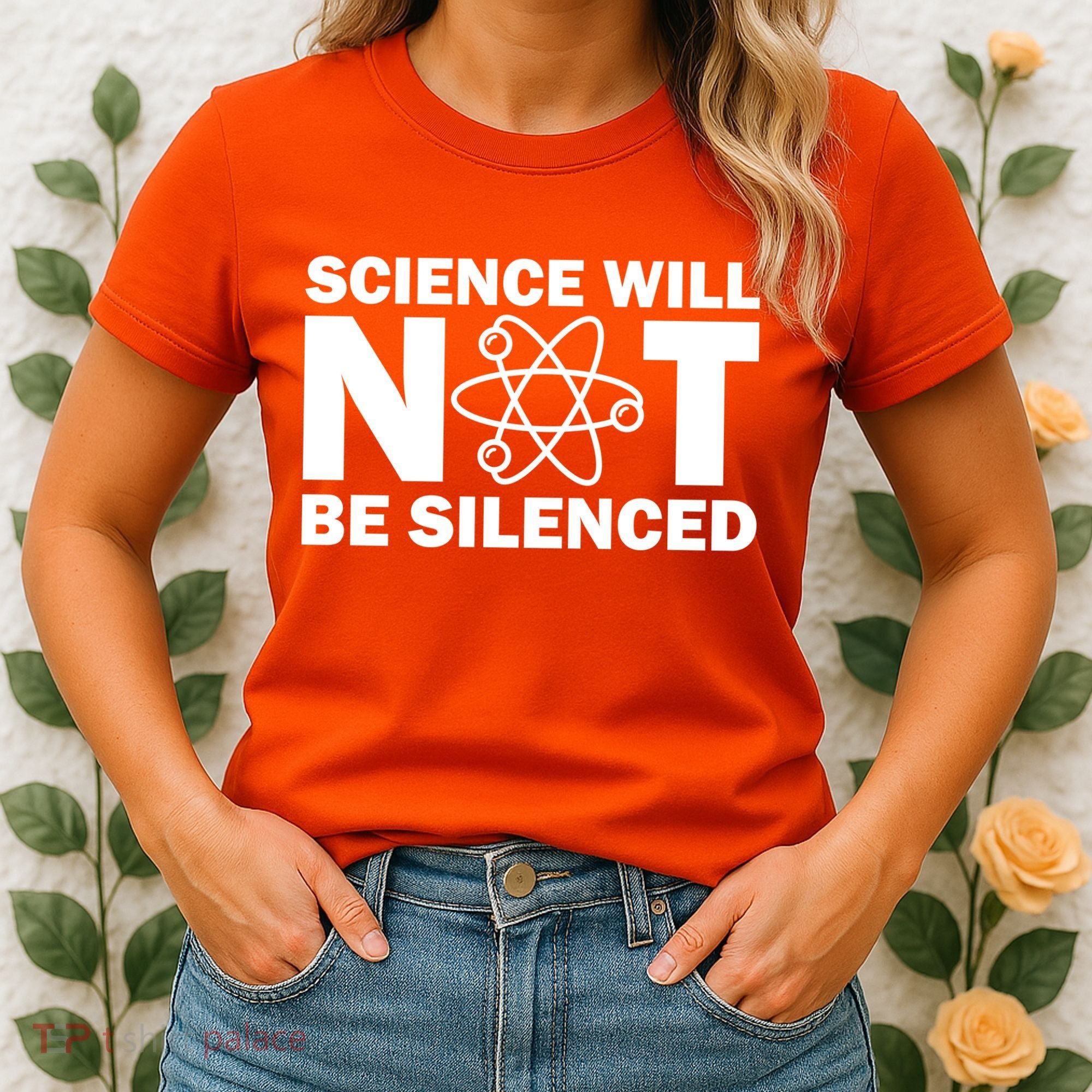 Science Will Not Be Silenced Women's T-Shirt