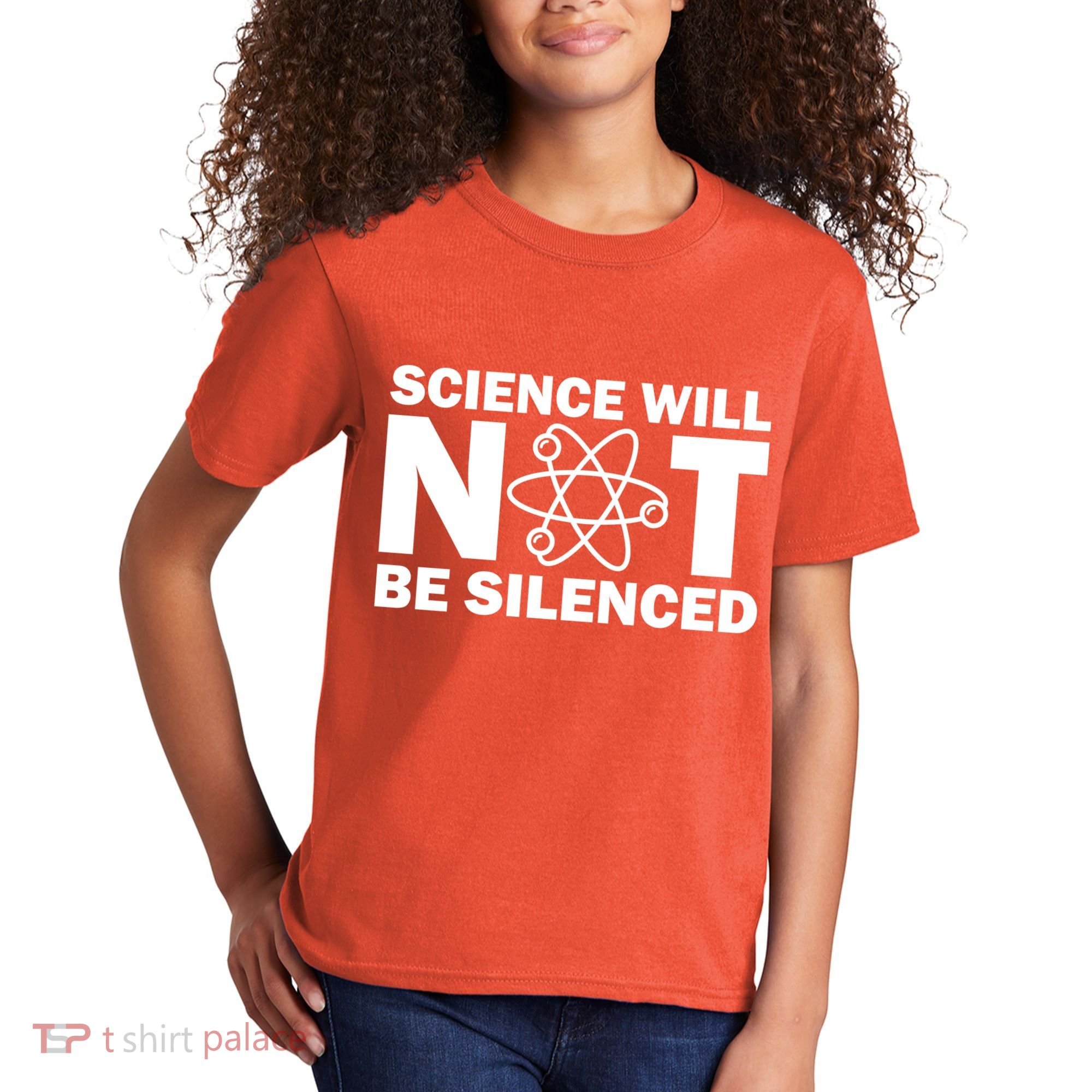 Science Will Not Be Silenced Kids T-Shirt