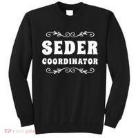 Seder Coordinator Jewish Funny Passover Leader Matzah Matzo Sweatshirt thumb 0