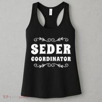 Seder Coordinator Jewish Funny Passover Leader Matzah Matzo Women's Tank Top thumb 3