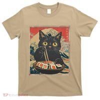Sushi Cat Japanese Kawaii Sushi Cat Japan Anime Sushi Cat T-Shirt thumb 0