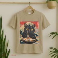 Sushi Cat Japanese Kawaii Sushi Cat Japan Anime Sushi Cat T-Shirt thumb 2
