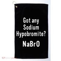 Scientist Chemist Joke For Chemistry Science Teacher Student Golf Towel thumb 0