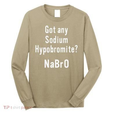 Scientist Chemist Joke For Chemistry Science Teacher Student Long Sleeve Shirt