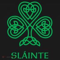 Slainte Celtic Knot Irish Shamrock Backpack thumb 2
