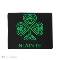 Slainte Celtic Knot Irish Shamrock Mousepad thumb 0