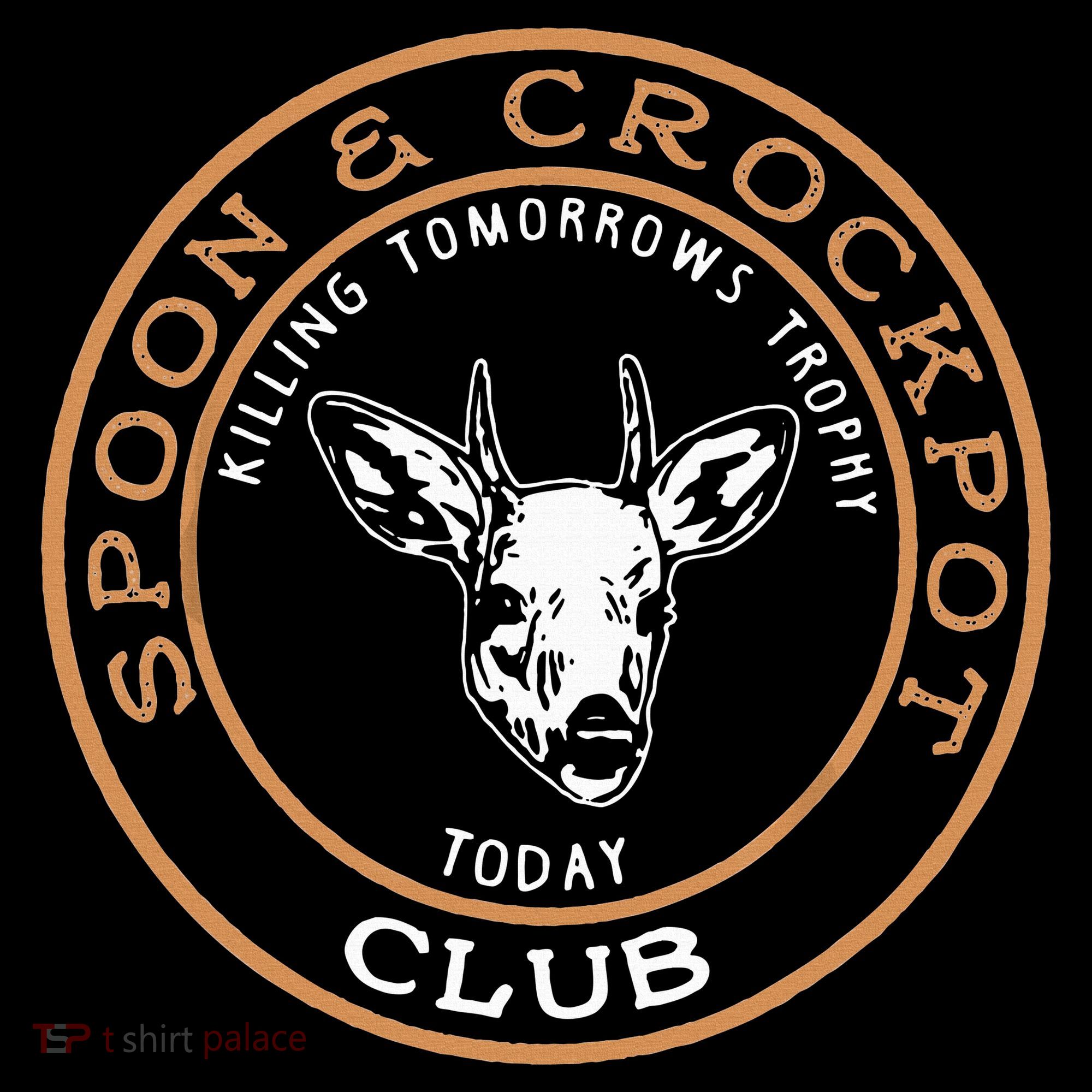 Spoon & Crockpot Killing Tomorrows Trophy Today Club Women's Hoodie
