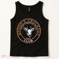 Spoon & Crockpot Killing Tomorrows Trophy Today Club Tank Top thumb 2