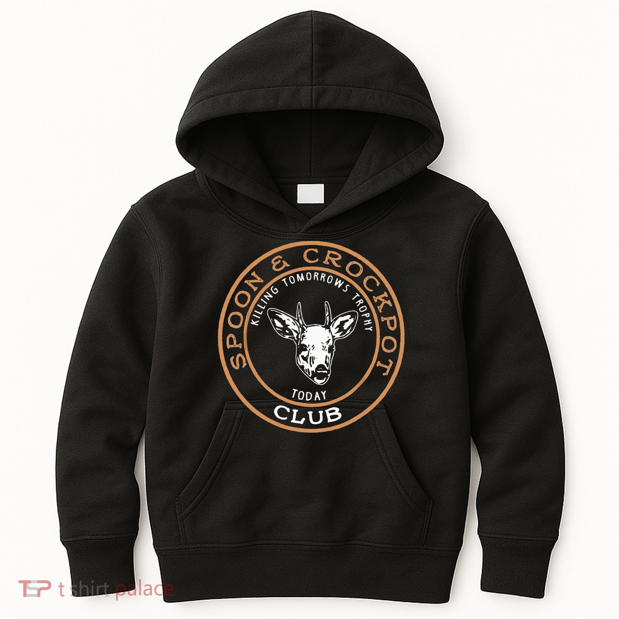 Spoon & Crockpot Killing Tomorrows Trophy Today Club Kids Hoodie