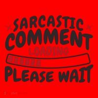 Sarcastic Comment Loading Please Wait Funny Santa Hat thumb 1