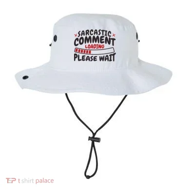 Sarcastic Comment Loading Please Wait Funny Bucket Hat