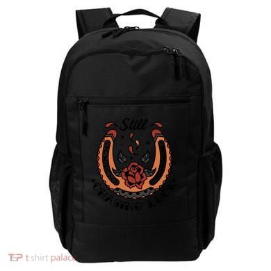 Still Chasing Luck Horseshoe Backpack