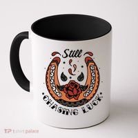 Still Chasing Luck Horseshoe Coffee Mug thumb 0