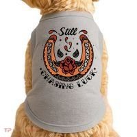 Still Chasing Luck Horseshoe Doggie Tank thumb 0