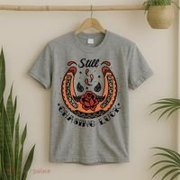 Still Chasing Luck Horseshoe T-Shirt thumb 2