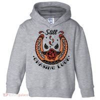 Still Chasing Luck Horseshoe Toddler Hoodie thumb 0