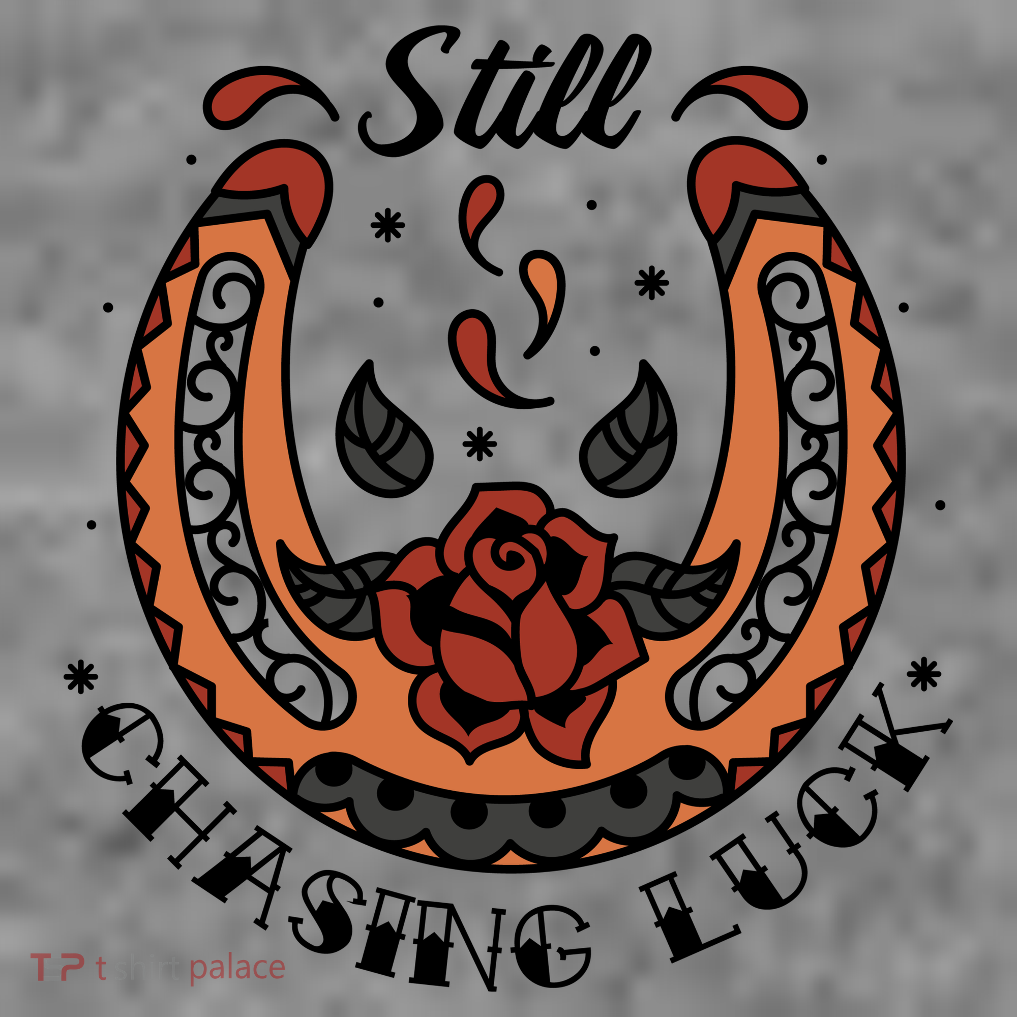 Still Chasing Luck Horseshoe Toddler T-Shirt