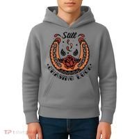 Still Chasing Luck Horseshoe Kids Hoodie thumb 4