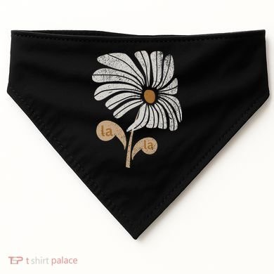 Subtle Comma La Flower USA-Made Doggie Bandana
