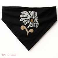 Subtle Comma La Flower USA-Made Doggie Bandana thumb 0