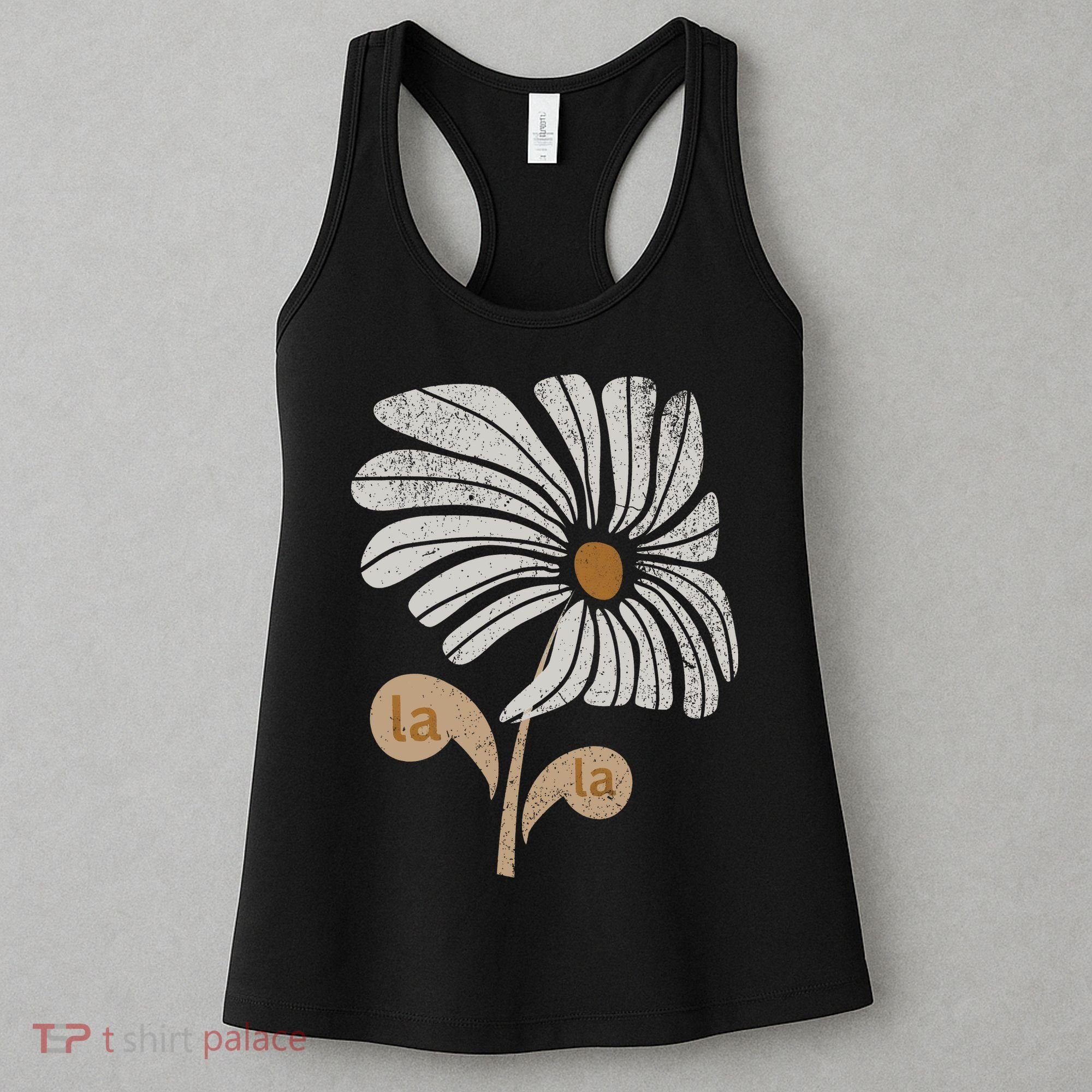 Subtle Comma La Flower Women's Tank Top