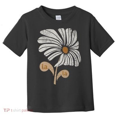 Subtle Comma La Flower Toddler T-Shirt