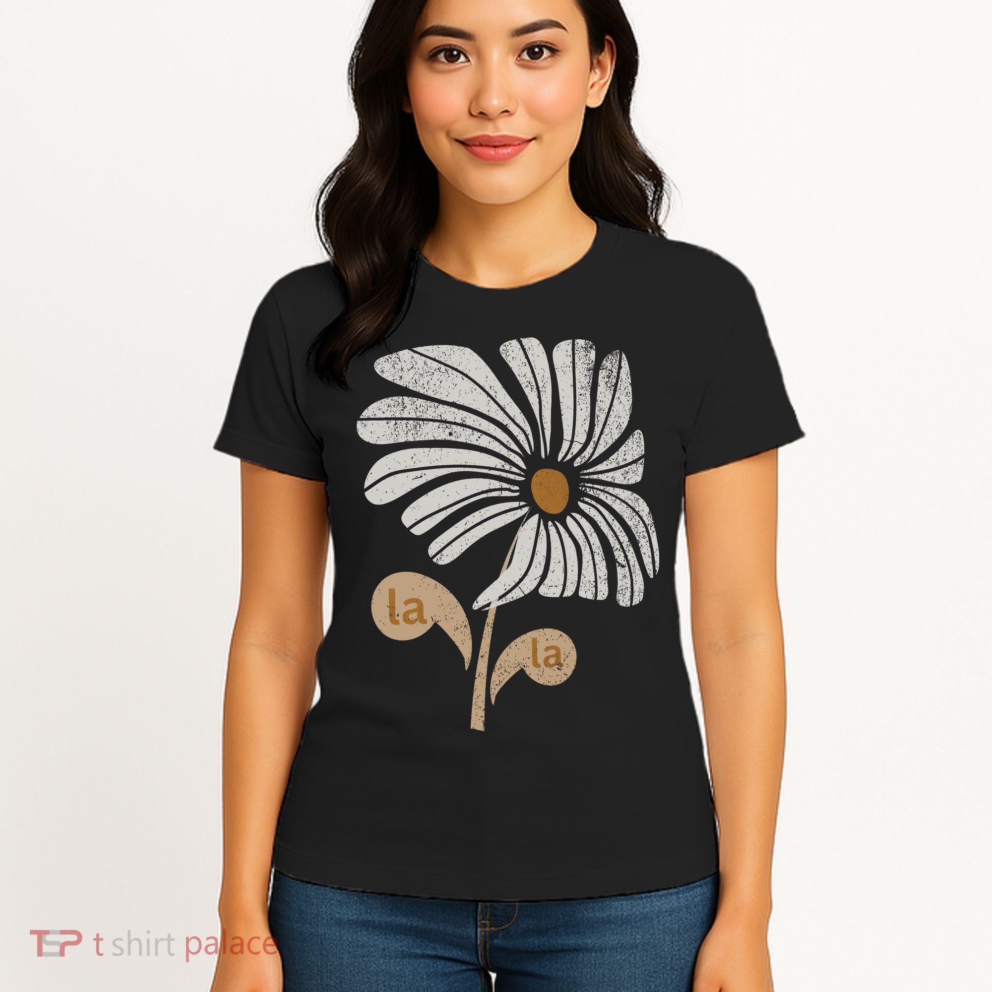 Subtle Comma La Flower Women's T-Shirt