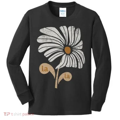 Subtle Comma La Flower Kids Long Sleeve Shirt