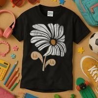 Subtle Comma La Flower Kids T-Shirt thumb 3