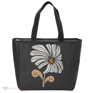 Subtle Comma La Flower Tote Bag