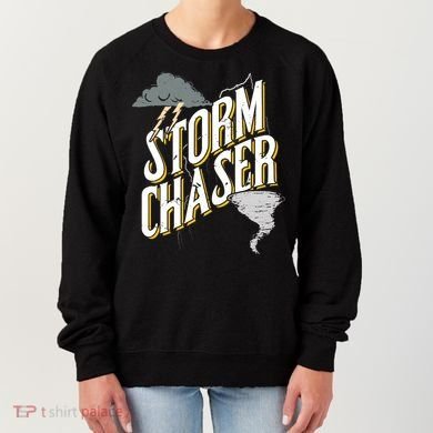 Storm Chaser Lightning | Tornado Hurricane | Storm Chasing Women's Sweatshirt