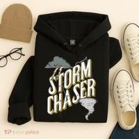 Storm Chaser Lightning | Tornado Hurricane | Storm Chasing Hoodie thumb 4