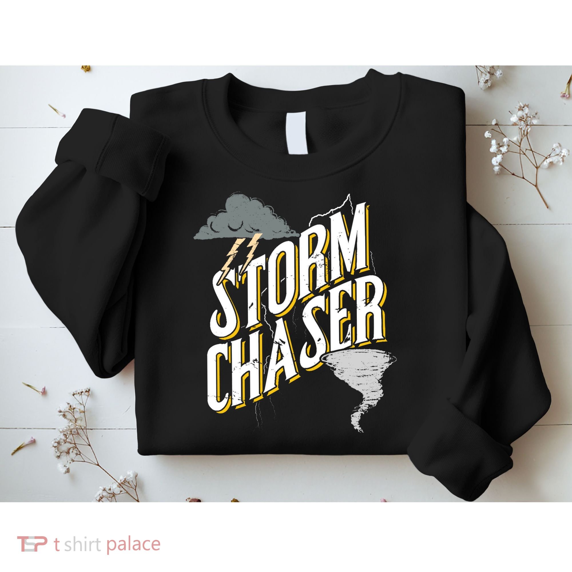 Storm Chaser Lightning | Tornado Hurricane | Storm Chasing Sweatshirt
