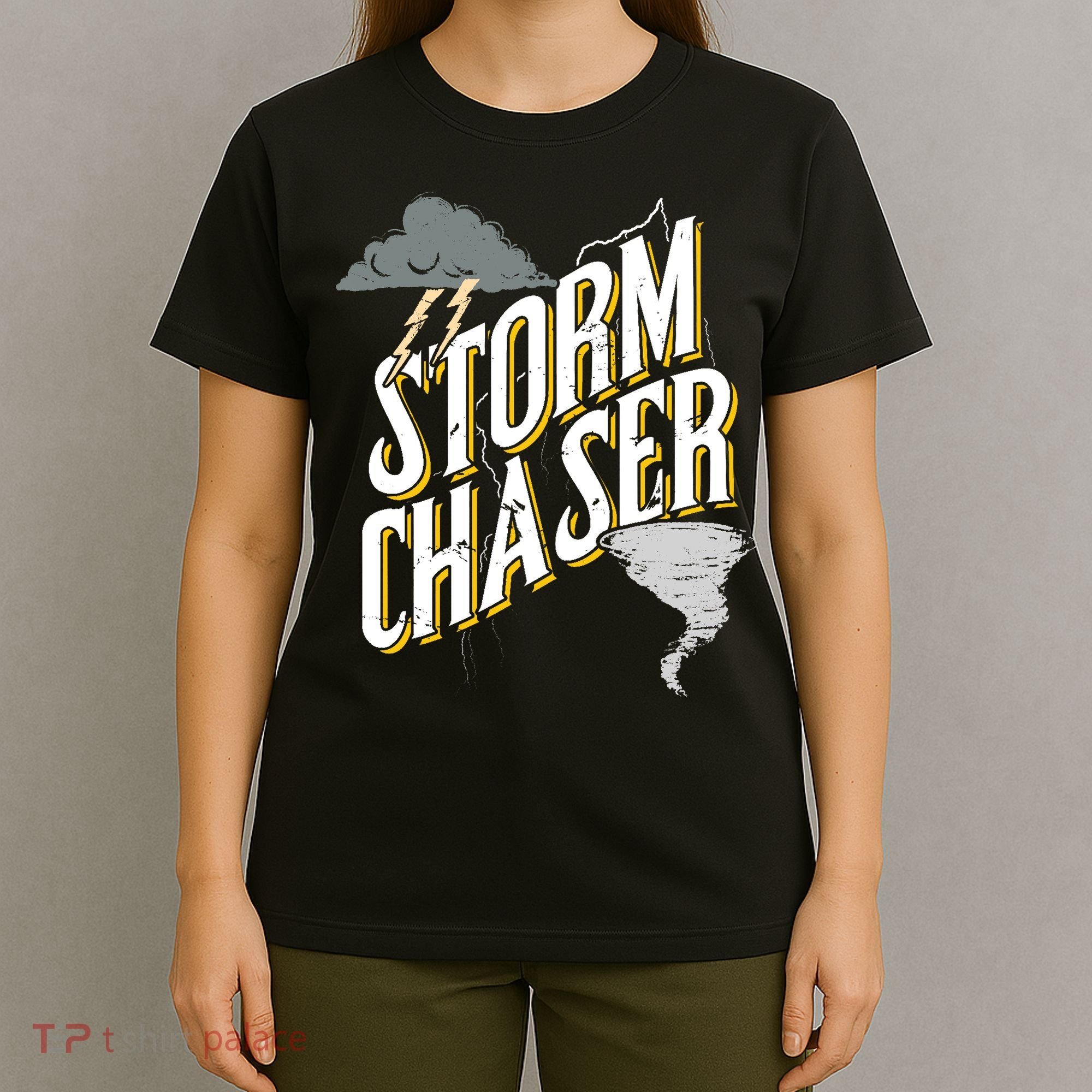 Storm Chaser Lightning | Tornado Hurricane | Storm Chasing T-Shirt